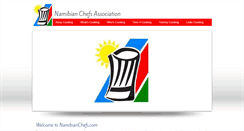 Desktop Screenshot of namibianchefs.com